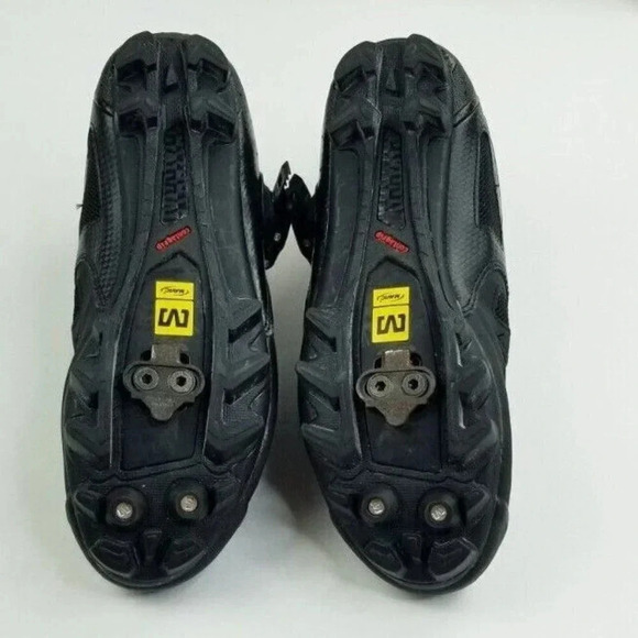 Mavic Size 8 Women's Tourmaline Cycling Road Shoes Black Purple Accent 643001 - Picture 4 of 12